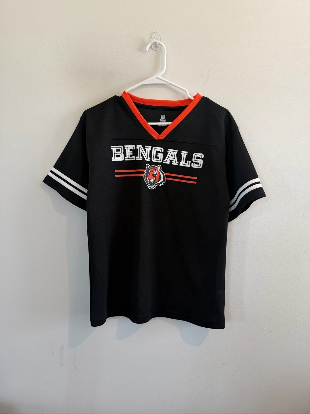 NFL Black and Orange Team Apparel Top
